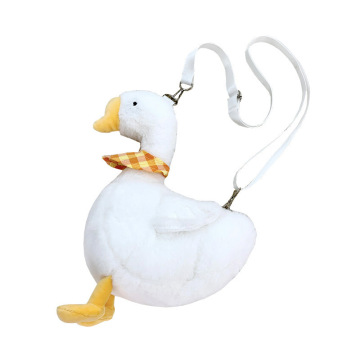 Bolso de juguete de pato de ganso de peluche personalizado - mochila de peluche de peluche