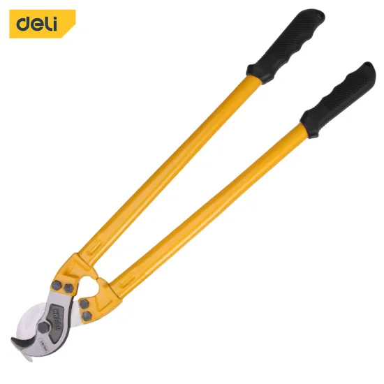 Deli Tools Heat-treated Surface Sharp Cutting Hhigh Quality Comfortable Cable Cutter