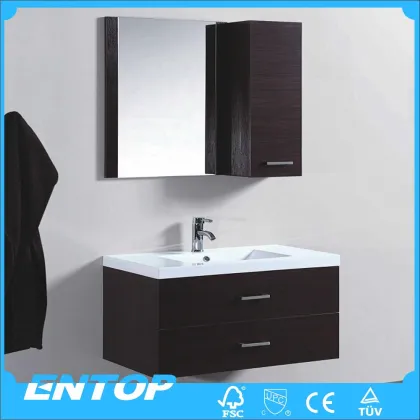 Modern furniture design red brown furniture bath vanity