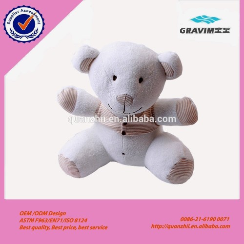 Wholesale baby propitiatory shiny plush toy factory in Shanghai