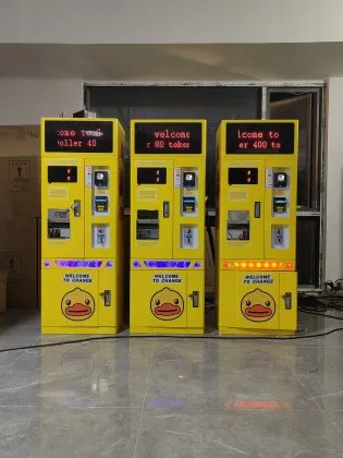 Hongyi Low Price Amusement Park Coin Exchanger Machines