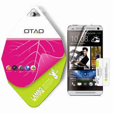 OTAO's Lambo Anti-crack Clear Cellphone Screen Protectors for HTC One