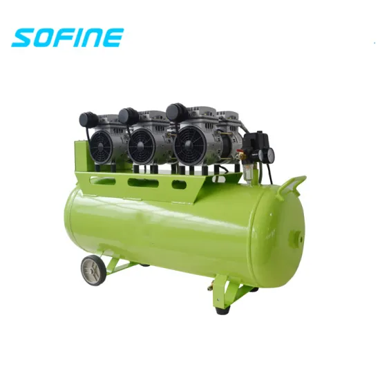 Oil-Free Dental Silent Air Compressor for Dental Equipment