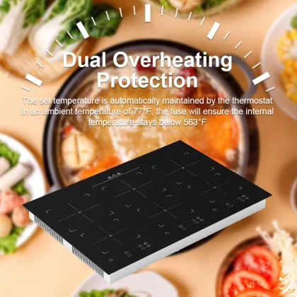 6 Burner Induction Cooktop - Multipurpose Induction Stove & Cooker