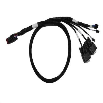 Hochleistungsfähiges 18P-Stecker-auf-MX-Dual-DB9-Kabel