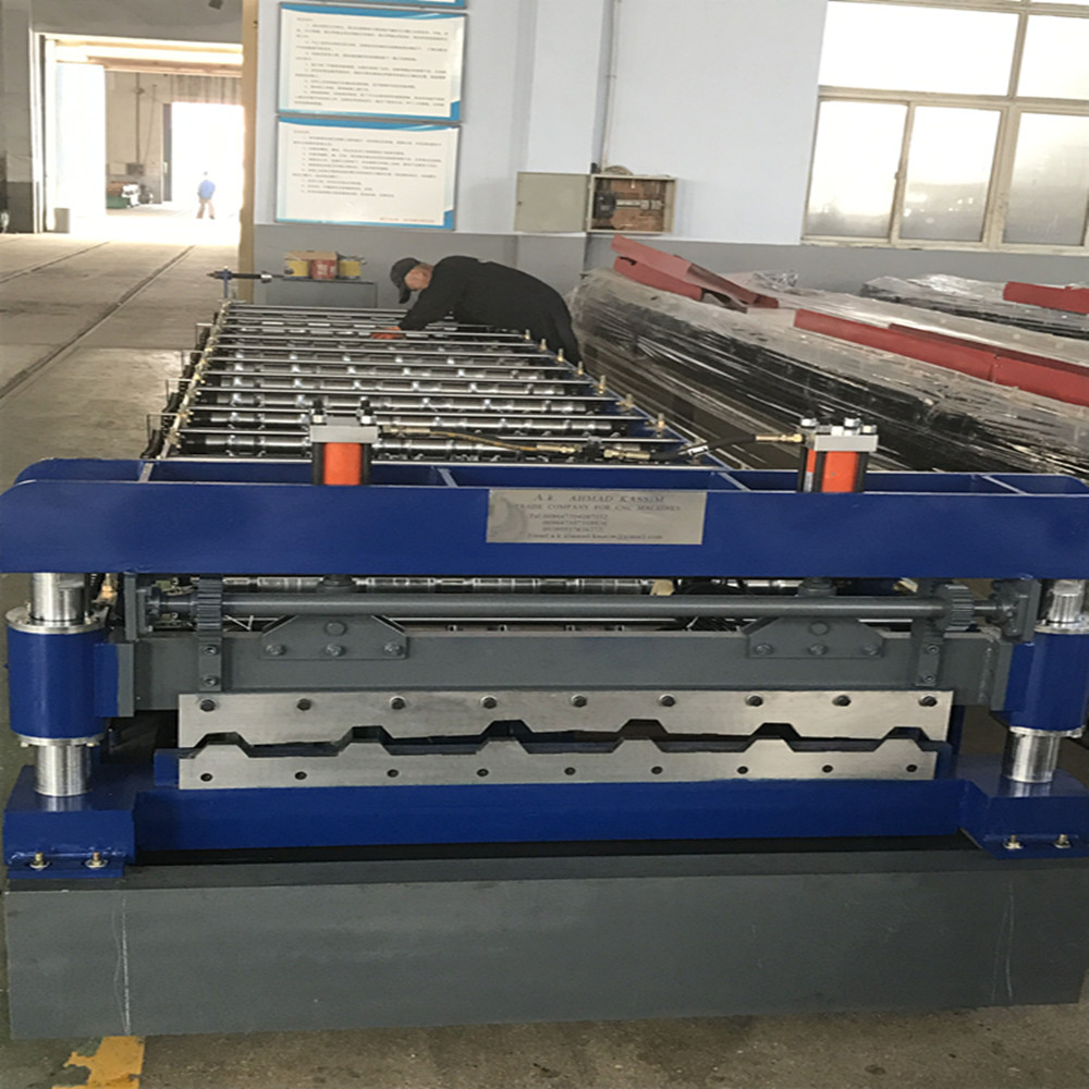 Ibr roof steel roof roll forming machine