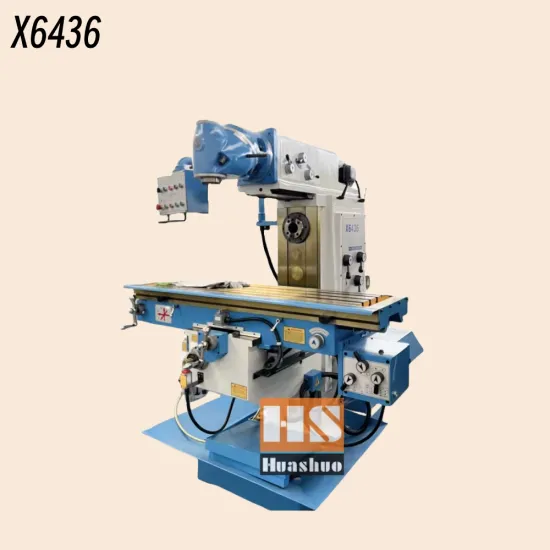 X6436 Universal Milling Machine: Heavy Duty Metal Drilling & Cutting Tool with Digital Display