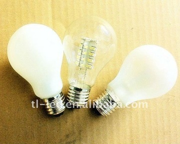 LED Bulb Light, Frost/Milk/Clear A19, Dimmable 4W=40W