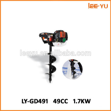 49cc 1.7kw earth drilling machine