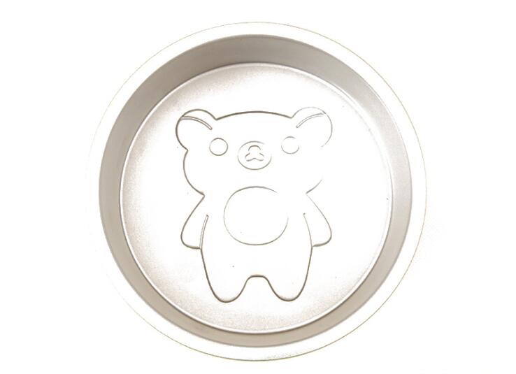 6 Inch Cartoon Bear Round Cake Mould 2