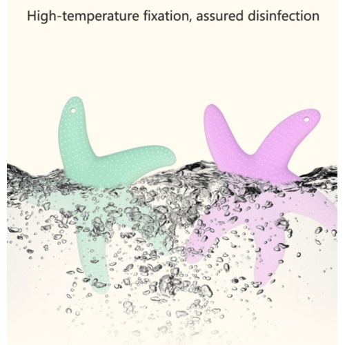 Новейший силиконовый защитный прорезыватель для детей в форме морской звезды