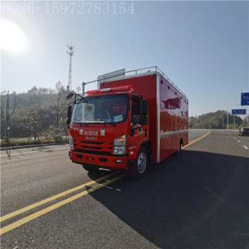 Isuzu Fire Safety Promotion Truck Advertisement