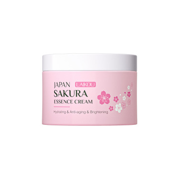 Laikou Cherry Blossom Face Creme: Feuchtigkeitsspendende, Anti-Aging, Anti-Falten- und Whitening Day Serum für die Hautpflege