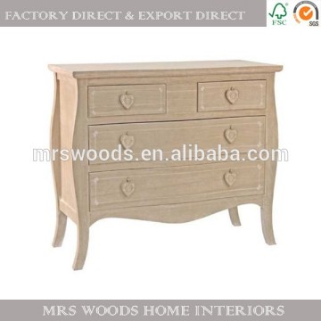 french antique vintage cabinet bedroom dresser paulownia wood furniture