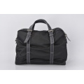 Water Resistant Black Nylon Luggage Travel Duffel Bag