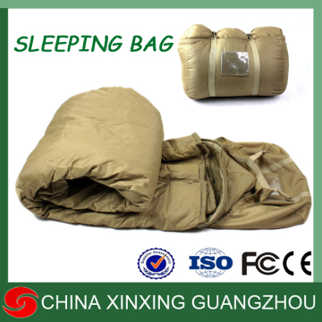 CHINA XINXING Military army camping hiking Khaki sleeping bag with UL TESTING CERTIFICATE