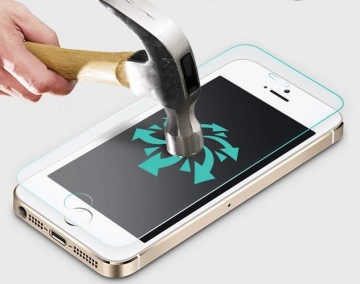 Premium explosion proof 9h 0.3mm tempered glass screen protector for mobile phone with plastic case pacakging