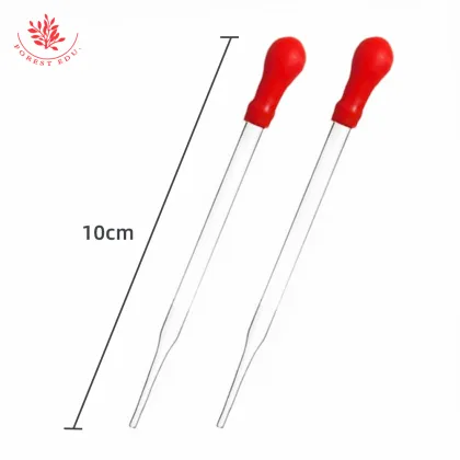 Pipette Lab Glassware Squeeze Dropper for Liquid Transfer