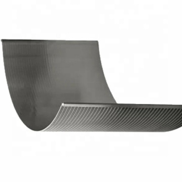SS316 Wedge Wire Sieve Screen for Corn Starch Production