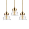 LEDER Hanging Glass Pendant Lamp