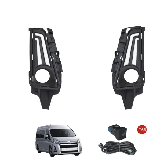 New Hiace Car LED Fog Lamp with DRL for Toyota Hiace 2019-2021