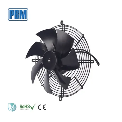300x141mm Greentech 230V Axial Flow Fan with EC Brushless Motor: High-Efficiency Air Movement Solution