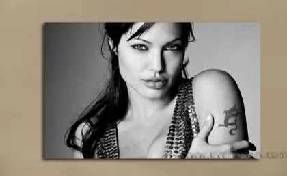 Fashion Pop Art Oil Painting on Canas (PO-001)