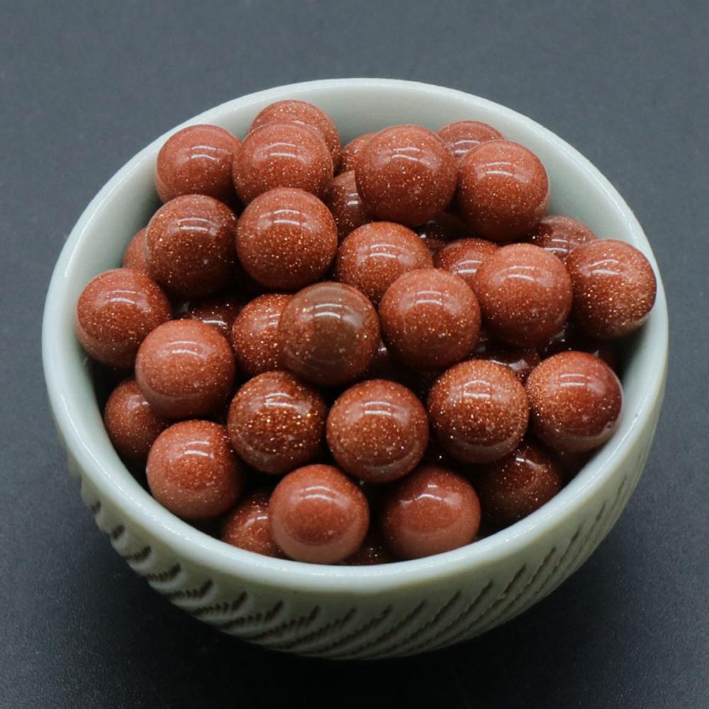 16 mm Red Goldstone Chakra Balls Meditation Home Decoration