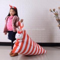 triangle bean bag skin children bean bag chair