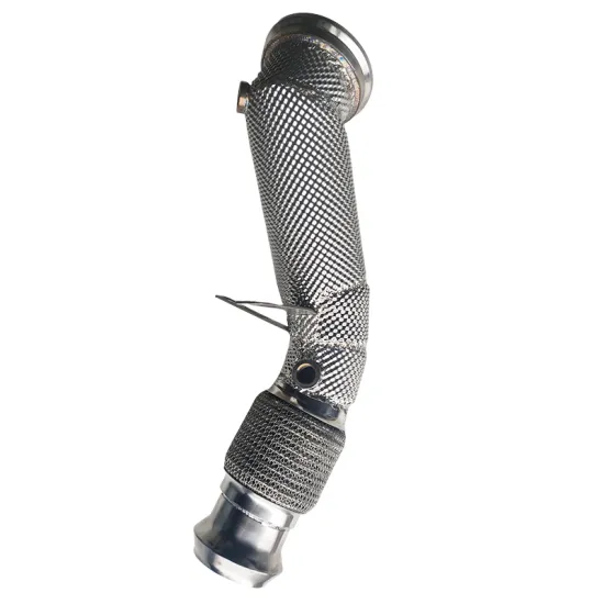 BMW 525/528/530 G30/G38 2.0T B48 2017-2022 Modified Catted Downpipe with Heat Shield