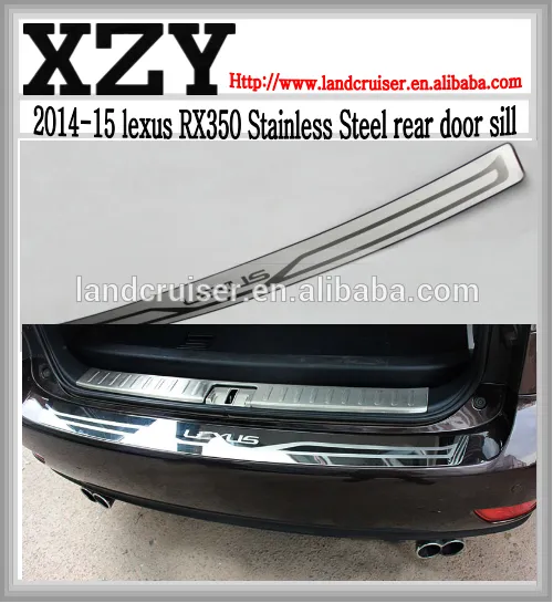 Lexus RX350 rear door outside sill, rear door ourside plater for Lexus rx350 2014-15