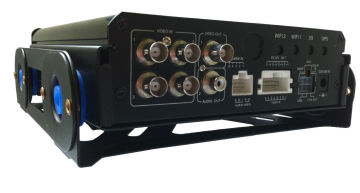 Mini D1 704 * 576 Resolution 4ch Video Input 25fps Mobile Dvr 3g With H.264 High Profile