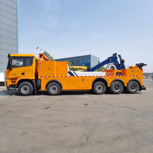 Шацман 40 тонн тяжелодушной эвакуатор вмешательства