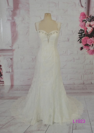 wedding dress cap sleeves alibaba mermaid key hole back