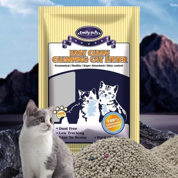 Wholesale MOFESIPI Bentonite Cat Litter Woven Bags with Clumping and Water Absorbing Properties