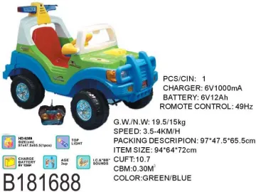 Ride on Jeep