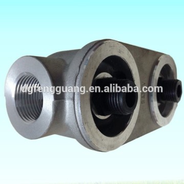 double filter seats/filter base/ filter pedestal W962/air compressor spare parts