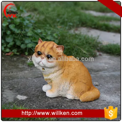 Gifts resin simulation persian cat decoration home garden