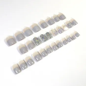 Wholesale Private Label Custom Logo 500 PCS Bulk Plastic Nails
