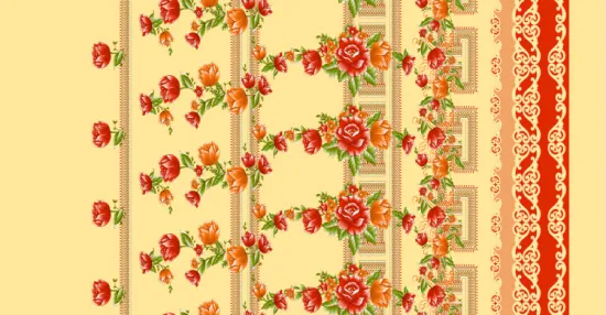 Thousand Designs Tricot Mattress Printing Fabric