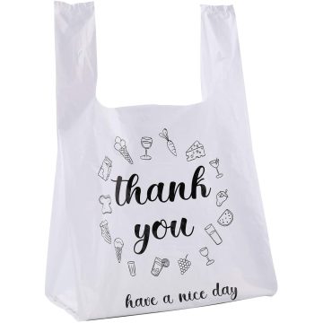 Plastic Grocery Bags, Customized Requirements and Sizes are Accepted