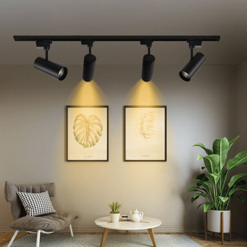High Brightness COB Spotlight: Modern Showroom Indoor Lighting - Magnetic LED Track Light (10w-30w)
