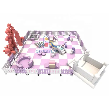 Outdoor Playground Equipment: Mobile Kids Play Area Soft Play Chair Set