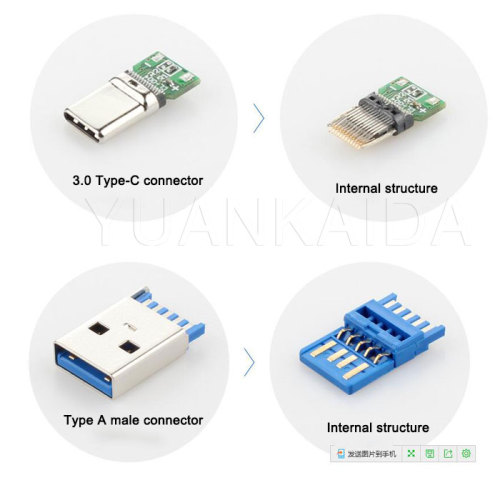 USB 3.1 Type C Data Charger Cable