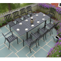 Aluminum Outdoor Dining Set for Modern Backyard Living