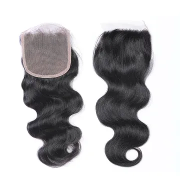 Lace Closure Body Wave Closure Double Drawn Virgin Hair 4x4 Lace Closure Human hair Brazilian Hair