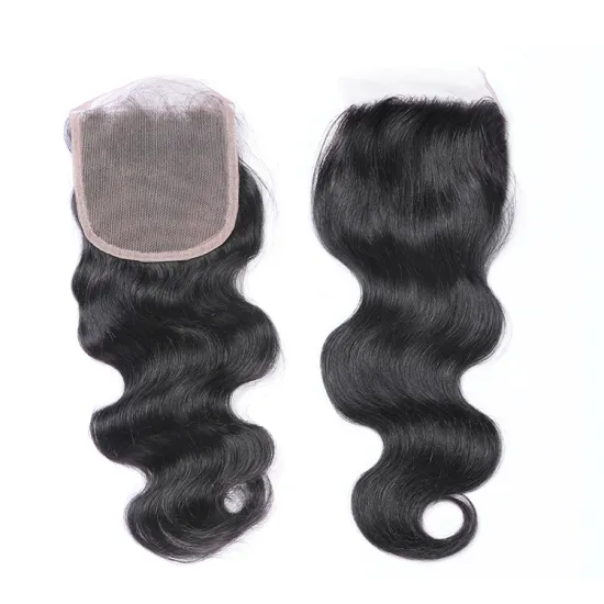 Lace Closure Body Wave Closure Double Drawn Virgin Hair 4x4 Lace Closure Human hair Brazilian Hair