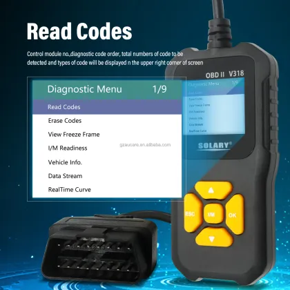 V318 Auto Diagnostic Tool Scanner - Universal Auto Scanner Diagnostic Tool