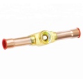 Refrigeration SGN-ODF Solder Welding copper Brass Flare HVAC system SAE R134a R22 R410 part oil level sight glass