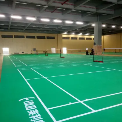 badminton sports flooring based on high school